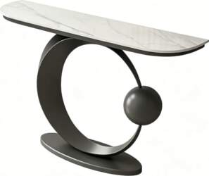 Konsolentisch aus Sinterstein, Console Table mit