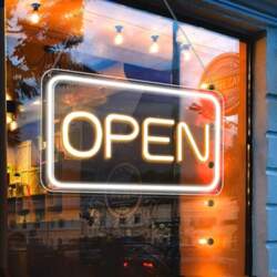 LightingWill Open Neon Sign, 5 V