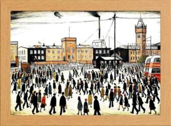 Lowry "GOING TO WORK" Matchstick