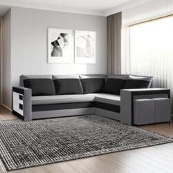 Malabo L Corner Sofa with Sleep