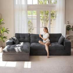 MAXYOYO Sofa with Sleep Function, Corner