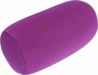 Microbead Back Cushion Roll Throw Pillow