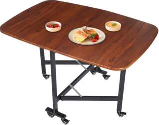MINRS Folding Dining Table, Kitchen Table