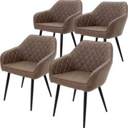 ML-Design Dining Room Chairs Set of