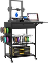 Mobilais 3D printera galds ar 3D