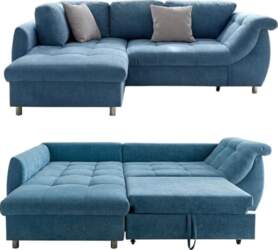 Modern Corner Sofa with Sleep Function