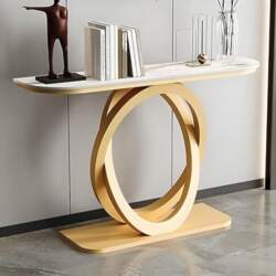 Modern, Narrow Console Table with Sintered