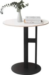 Modern Round Side Table with Marble