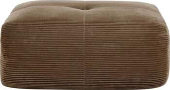 Modular Sofa Element in Brown, Beanbag