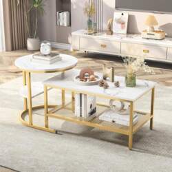 Nesting Coffee Table, Set of 2