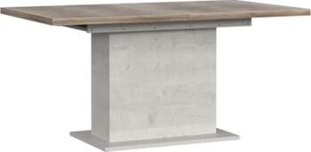 Newroom Dining Table Pine White Extendable