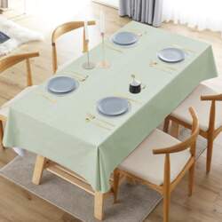 Newthinking PVC Tablecloth Wipe Clean Waterproof