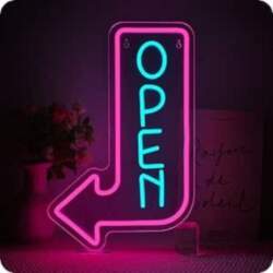 Noxet Open Arrow Neon Sign LED