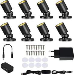 Pack of 8 Mini LED Spot