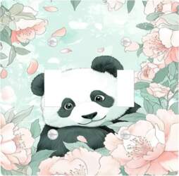 Panda Light Switch Cover Plate Soft