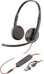 Poly Austiņas Blackwire 3225 USB-C +