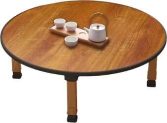 Portable Round Folding Low Coffee Table