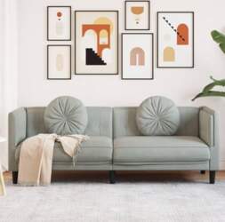 Rantry 3 Seater Sofa with Light