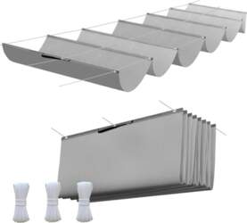 Retractable Wave Awning 1 x 3