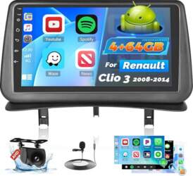Roinvou 4+64G Auto Radio Android 15