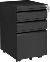 Rolling Container, Filing Cabinet Lockable with