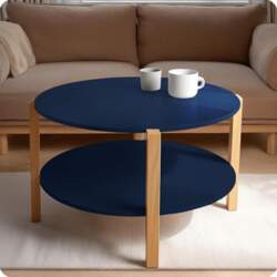 Round Coffee Table, Diameter 75 cm