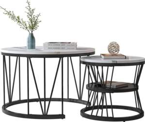 Round Coffee Table Set, Coffee Table