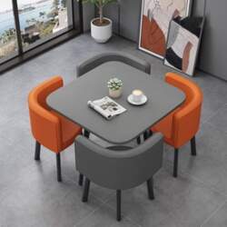 Round Dining Table Set with Chairs