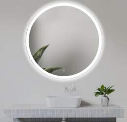 Round LED Bathroom Mirror 80 cm
