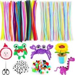 Samulee Pack of 300 Pipe Cleaners