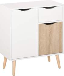 Scandinavian Design 2 Cupboard Drawer Storage