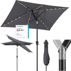 Sekey Aluminium Rectangular Parasol 200 x