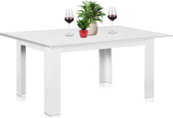 Shally Dogan Extendable Dining Table White