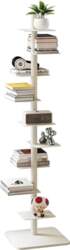 Slim Bookcase, 9 Compartments, Bookcase with
