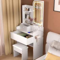 Small Dressing Table with Mirror, Dressing