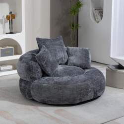 Sofa Bed with 3 Cushions, Corner