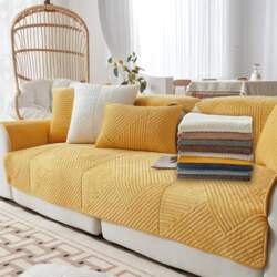 Soft Plush Sofa Covers for 1