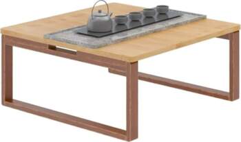 SogesHome Bamboo Side Table Coffee Table