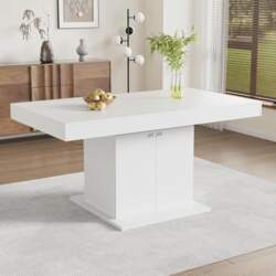 Soweiz Extendable Dining Table with Storage