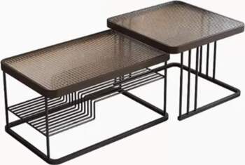 Square Coffee Table Set of 2
