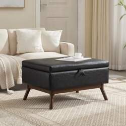 Square Coffee Table Storage Bench, Suitable