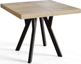 Square Extendable Dining Table - Modern
