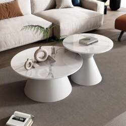 Stackable Coffee Table Set with Carbon