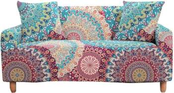 Surwin Elastic Sofa Throws, 1, 2