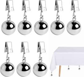Tablecloth Weights Pack of 8 Sturdy