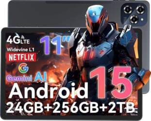 TABWEE W90 Android 15 planšetdators, 11