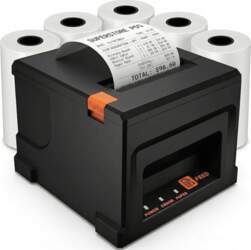 Termodrucker 80mm Mobiler Einsatz, USB &