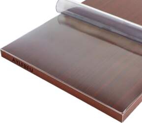Transparent Rectangular Table Cover, 90 x