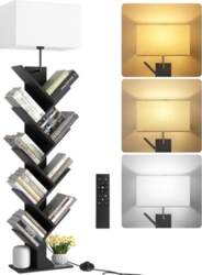 Tree Bookcase with Light, 9 Levels