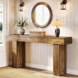 Tribesigns 160 cm Narrow Console Table